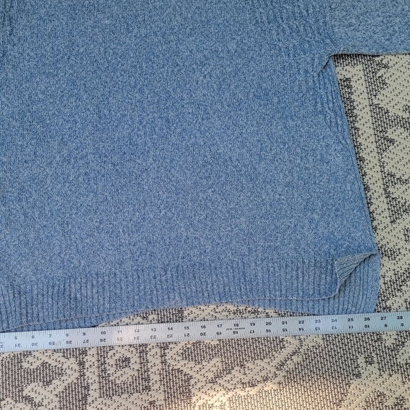 EVOLUTION BY CYRUS Madi Marled Yarn Braided Detail Turtleneck Sweater Size 2X - Picture 7 of 13